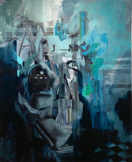 Aside ,2019. oil on canvas, 163 x 200 cm
